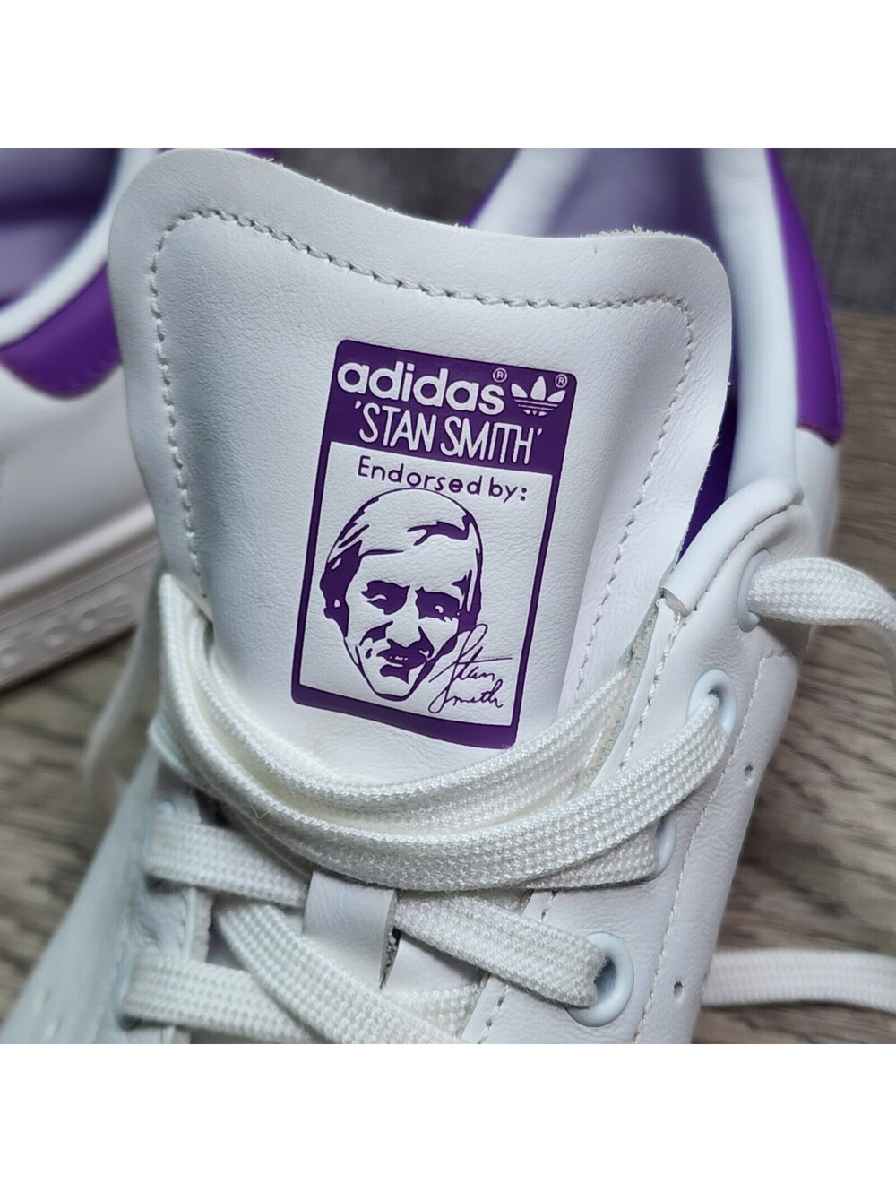 Vaulted Style Women's Adidas Stan Smith Active Purple 8.5 Sneakers Gym Shoes